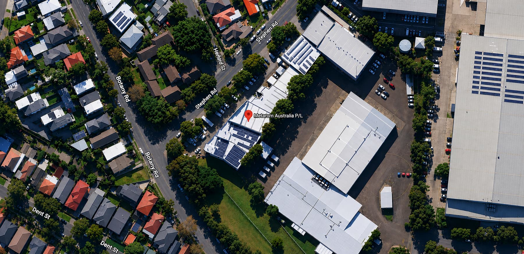Metarom Australia location at 117 Stephen Road, Banksmeadow NSW 2019